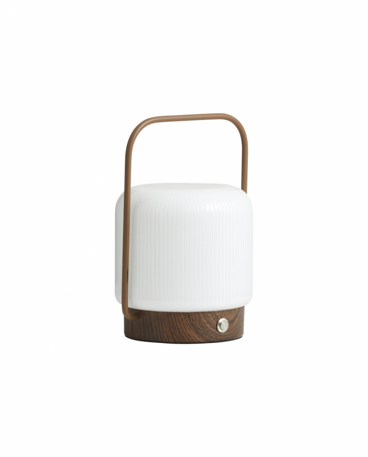 Lampe portable \'Troy\' - Blanc/Marron dans le groupe Éclairage chez Reforma (59081)