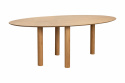 Table à manger \'Uovo\' 220x115cm - Naturel