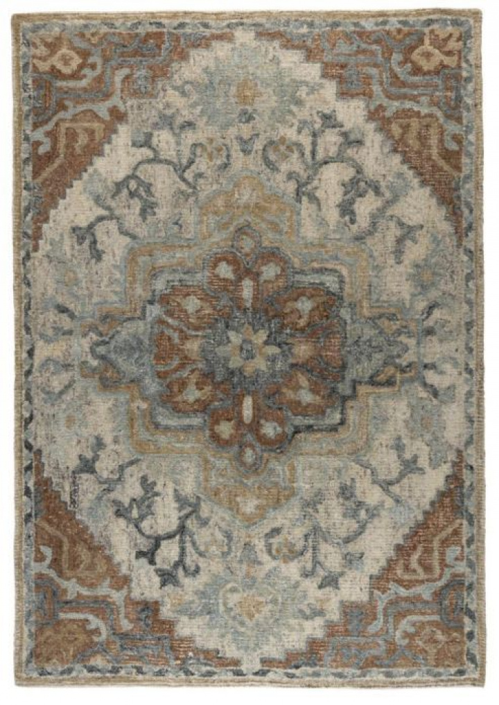 Tapis \'Amori\' 160x230cm - Bleu dans le groupe Décoration / Tapis chez Reforma (6100073)