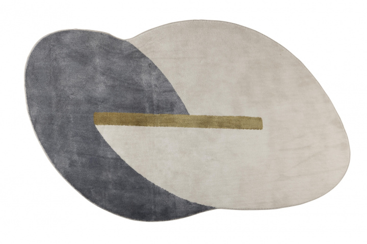 Tapis \'Phila\' 160x257cm - Bleu dans le groupe Décoration / Tapis chez Reforma (6100078)