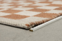 Tapis \'Checker\' 160x230cm - Beige