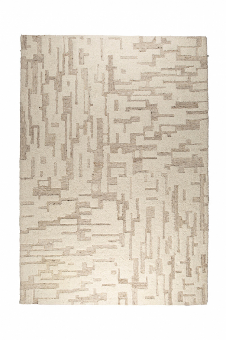 Tapis \'Hills\' 160x230cm - Beige dans le groupe Décoration / Tapis chez Reforma (6100138)