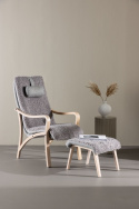 Fauteuil \'Faro\' - Gris clair
