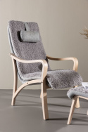 Fauteuil \'Faro\' - Gris clair