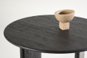 Table à manger \'Smedby\' Ronde 120cm - Noir