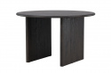 Table à manger \'Smedby\' Ronde 120cm - Noir