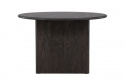 Table à manger \'Smedby\' Ronde 120cm - Noir