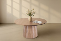 Table à manger \'Calpe\' Ronde 150cm - Naturel