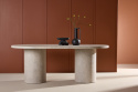 Table à manger \'Narvik\' 100x200cm - Beige