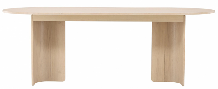 Table à manger \'Tranemo\' Ovale 220x100x75cm - Blanc dans le groupe Meubles / Tables / Table à manger chez Reforma (61953-130)