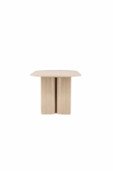 Table à manger \'Tranemo\' Ovale 220x100x75cm - Blanc
