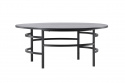 Table basse \'Copenhagen\' 100x43cm - Noir