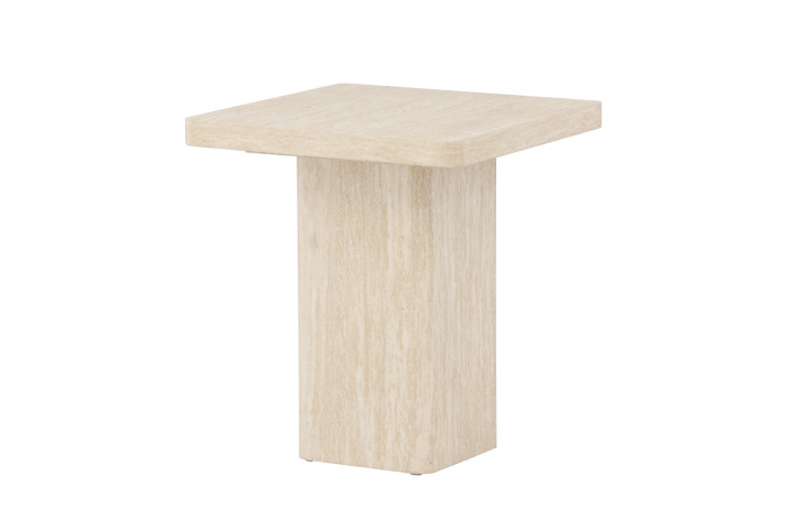 Table basse \'Qvart\' 50x50cm - Beige dans le groupe Meubles / Tables / Table basse chez Reforma (62061-999)