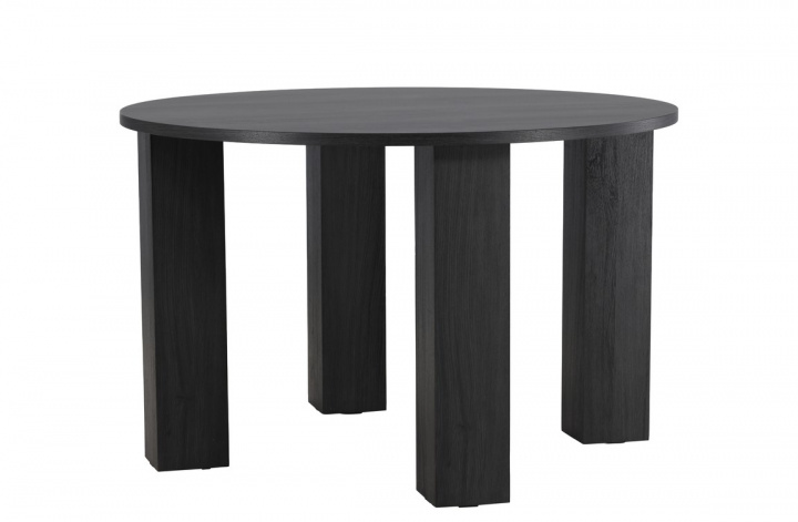 Table à manger \'Nornhem\' Ronde 120cm - Noir dans le groupe Meubles / Tables / Table à manger chez Reforma (62343-100)