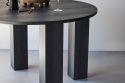 Table à manger \'Nornhem\' Ronde 120cm - Noir