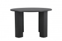 Table à manger \'Nornhem\' Ronde 120cm - Noir
