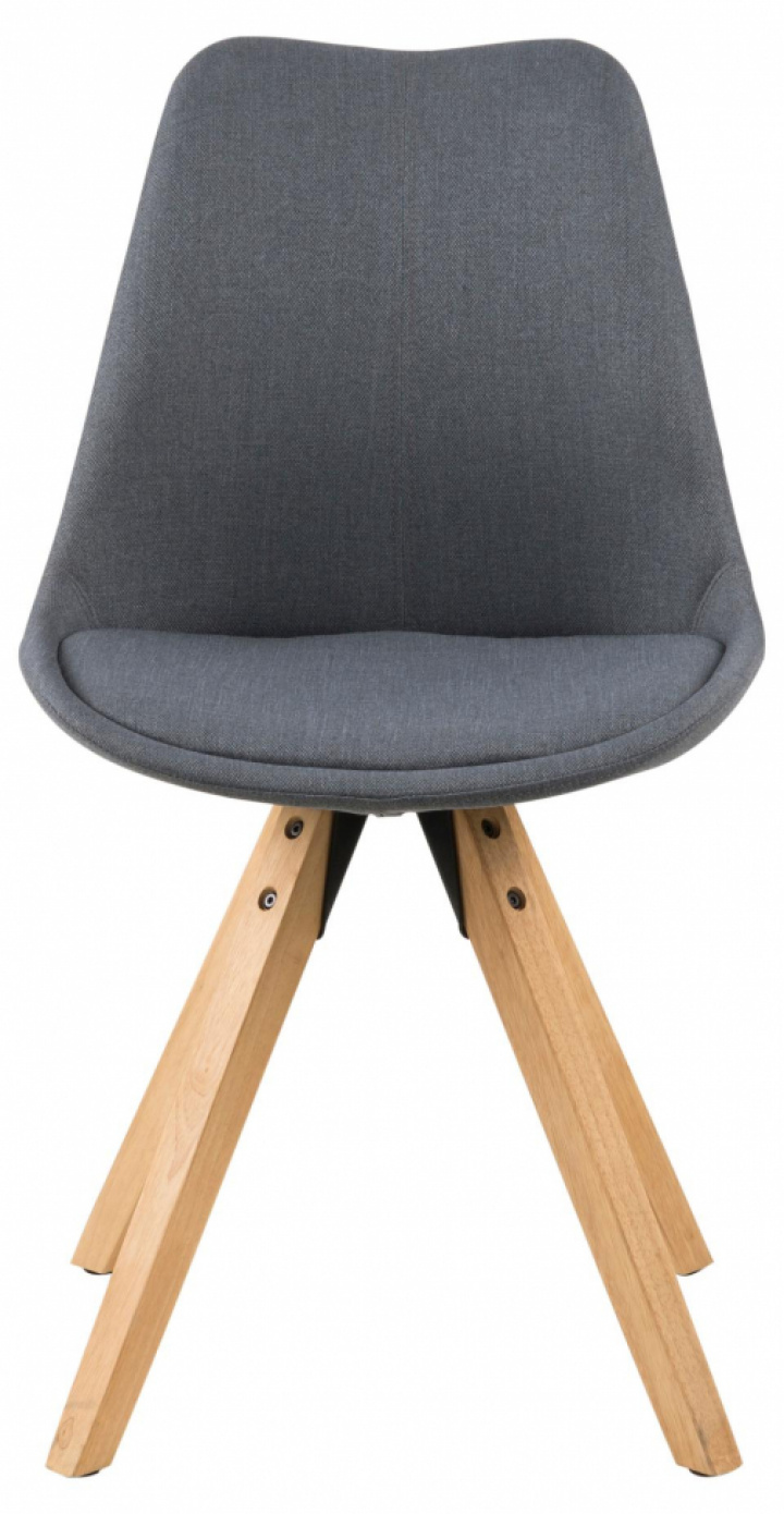 Chaise \'Lebrija\' - Gris fonc&eacute;/Nature dans le groupe Meubles / Meubles d\'assise / Chaises chez Reforma (63761)