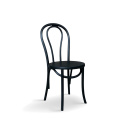 Chaise \'Bistro\' - Bois/Noir