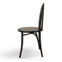 Chaise \'Bistro\' - Bois/Noir