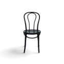 Chaise \'Bistro\' - Bois/Noir