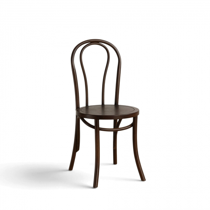 Chaise \'Bistro \'- Noyer dans le groupe Chambres chez Reforma (64015-walnut)
