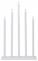 Bougeoir de l\'Avent \'Holy\' 5 Lampes - Blanc