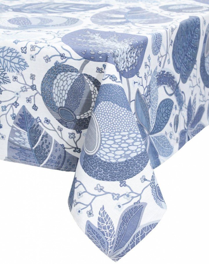 Nappe \'A&E\' 140x350 - Bleu dans le groupe Décoration / Textiles / Nappes chez Reforma (6726-86-188)