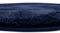 Tapis rond \'Aranga Super Soft\' 240cm - Bleu foncé