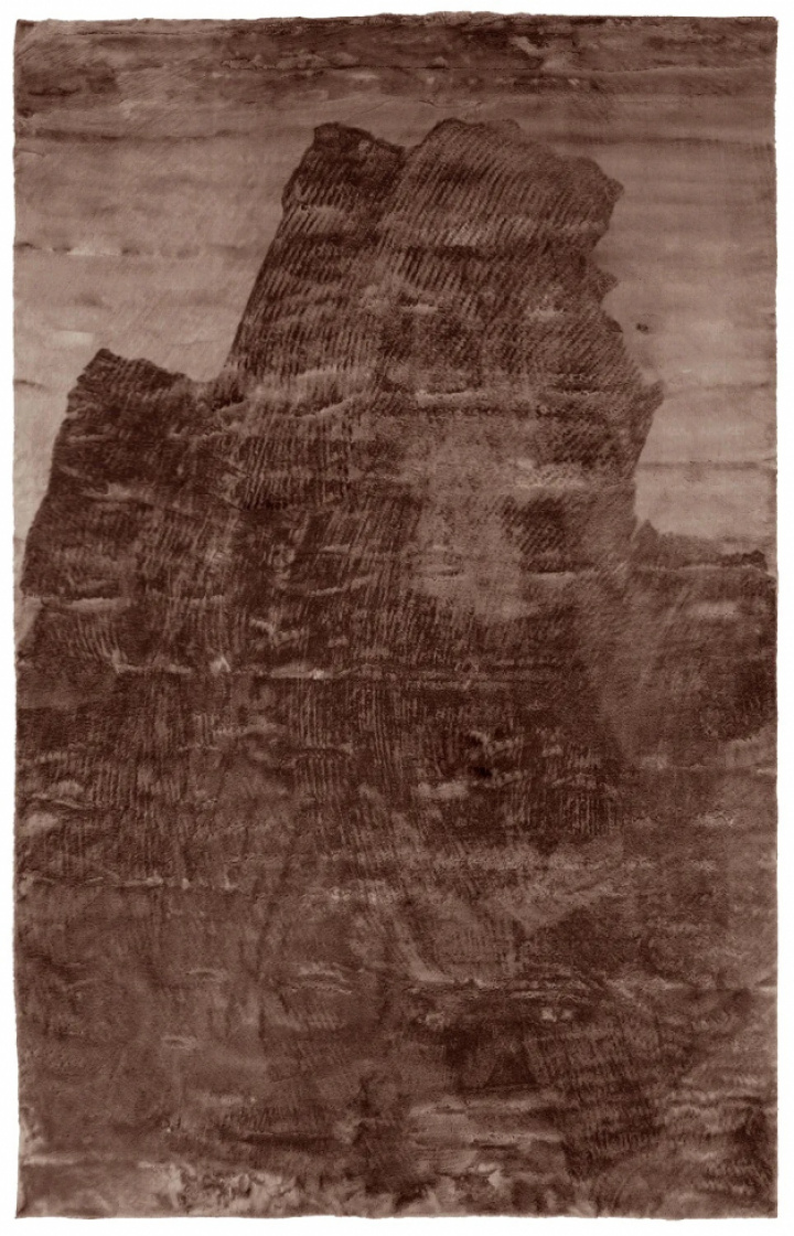 Tapis \'Aranga Super Soft\' 120x170cm - Brun foncé dans le groupe Décoration / Tapis / Tapis en ry chez Reforma (6902441000646)