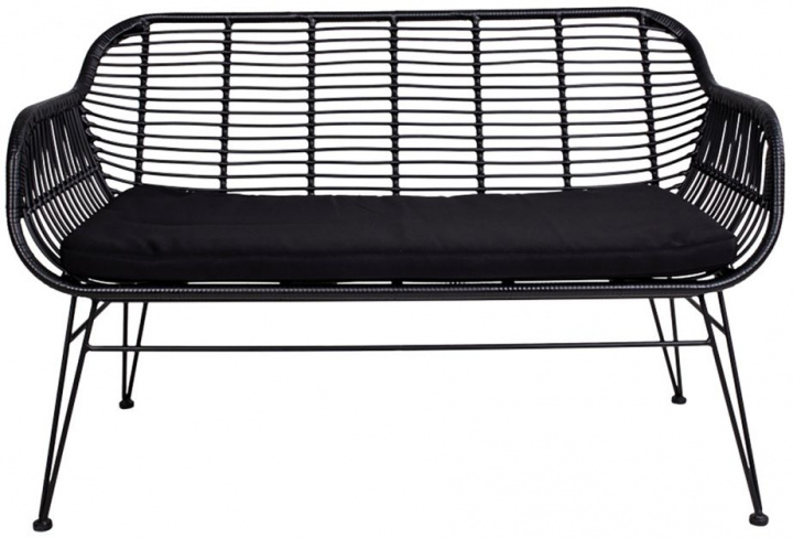 Canapé \'Trieste\' - Noir dans le groupe Meubles / Mobilier de jardin / Canapés d\'extérieur chez Reforma (7051011)