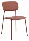 Chaise \'Esa\' - Rouge rouille