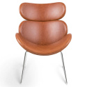 Fauteuil \'Hushum\' 85cm - Marron