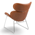 Fauteuil \'Hushum\' 85cm - Marron