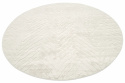 Tapis rond \'Wren\' 160cm - Blanc