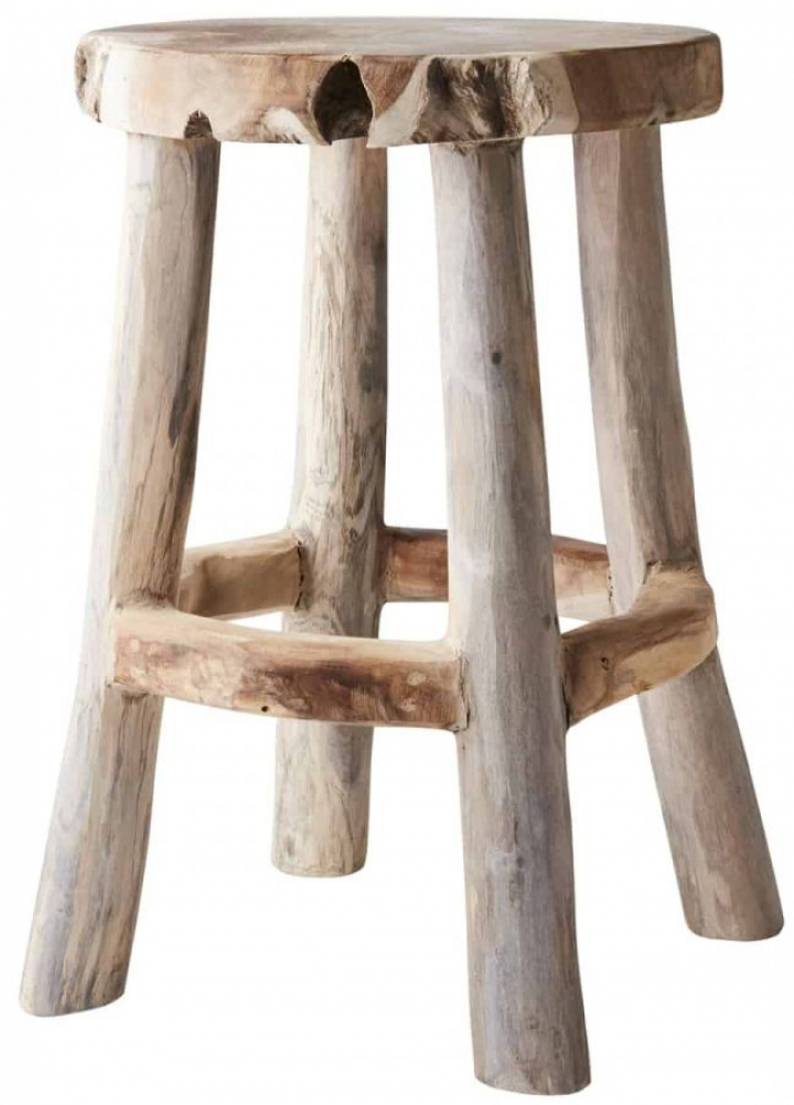 Tabouret rond \'Arvid\' 38cm - Nature dans le groupe Meubles / Meubles d\'assise / Tabourets chez Reforma (737-196-00)