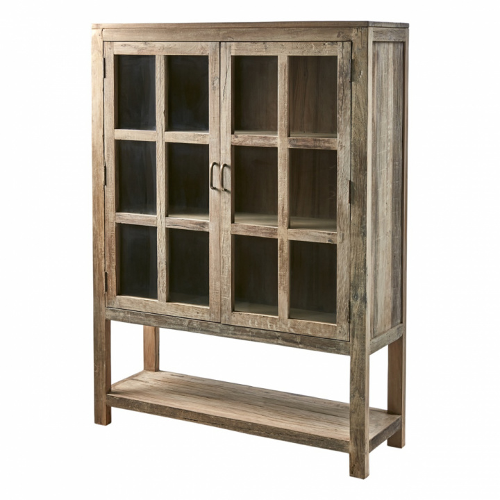 Vitrine \'Riko\' 160cm - Bois recyclé dans le groupe Meubles / Étagères & rangement / Buffets chez Reforma (737-514-00)