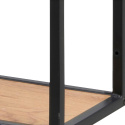 &Eacute;tag&egrave;re murale \'Hydra\' 75cm - Noir/Nature