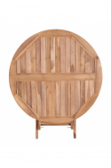 Table de jardin \'Oviedo\' Ronde 100cm - Chêne
