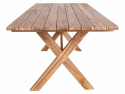 Table de jardin \'Oviedo\' 200x90cm - Chêne
