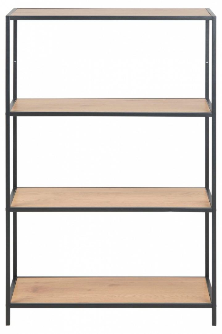 Bibliothèque \'Hydra\' 3 étagères - Noir dans le groupe Meubles / Étagères & rangement / Bibliothèques chez Reforma (75966)