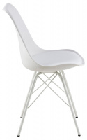 Chaise \'Eris\' - Blanc/Gris