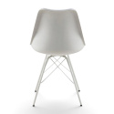 Chaise \'Eris\' - Blanc/Gris