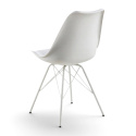 Chaise \'Eris\' - Blanc/Gris
