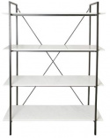 Étagère \'Milan\' - Noir/Blanc