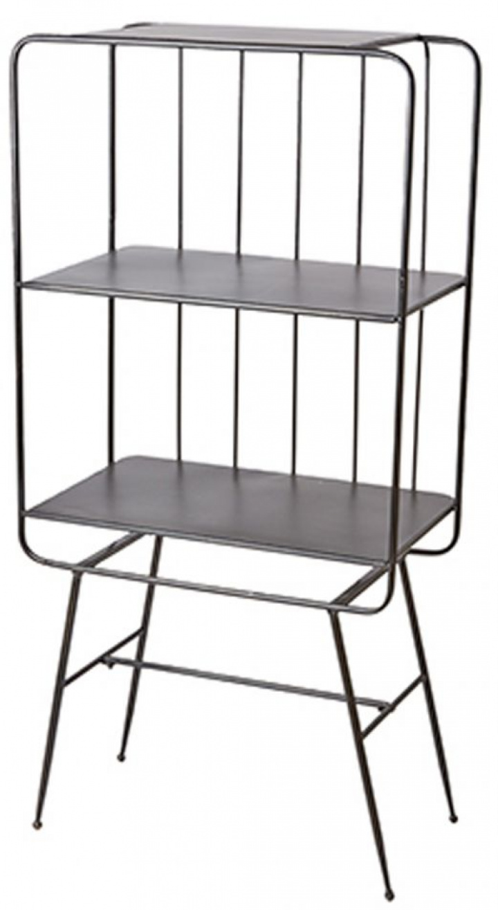 Bibliothèque \'Industrial\' 2 - Gris dans le groupe Meubles / Étagères & rangement / Bibliothèques chez Reforma (797-664-00)