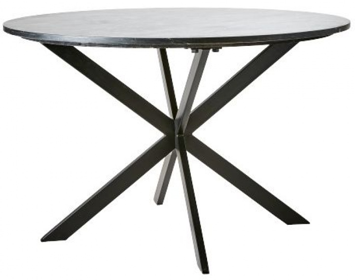 Table \'Milan\' Ronde 120cm - Noir dans le groupe Meubles / Tables / Tables rondes chez Reforma (811-729-60)