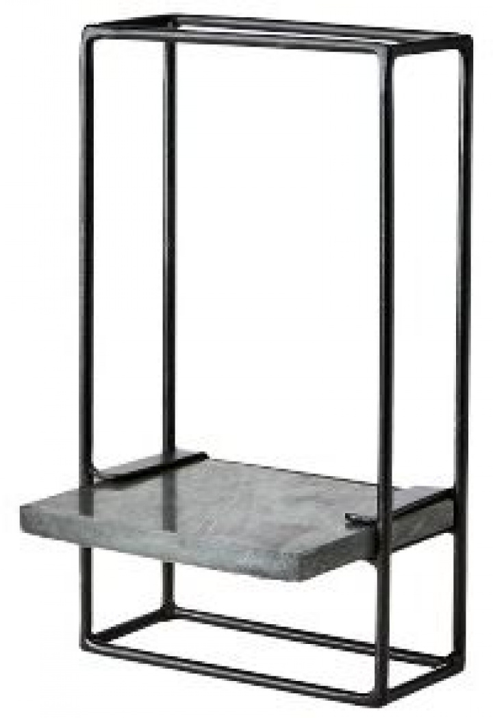 Étagère murale \'Milan\' - Noir dans le groupe Meubles / Étagères & rangement / Étagères murales chez Reforma (811-730-60)