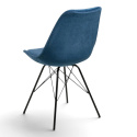 Chaise \'Eris\' - Bleu/Noir