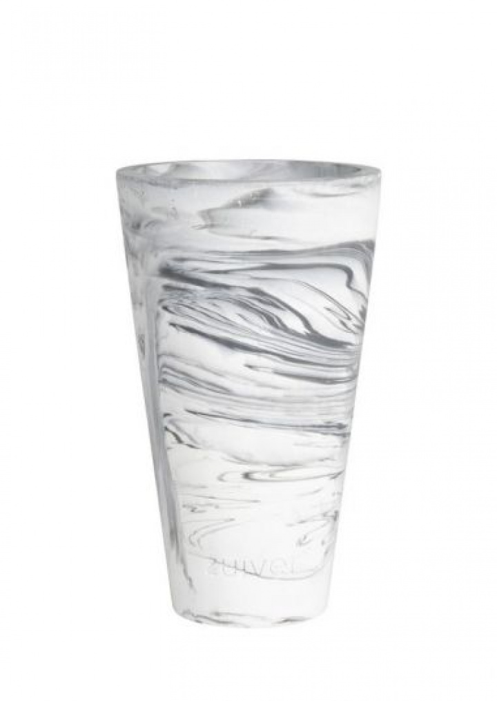 Vase \'Conic\' - Noir/Blanc S dans le groupe Décoration / Décoration / Vases chez Reforma (8200058)