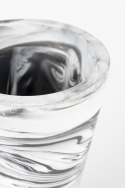 Vase \'Conic\' - Noir/Blanc S